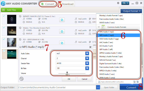 Convert YouTube to Audio