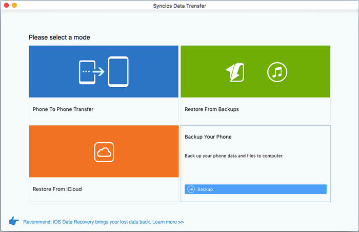Backup iPhone