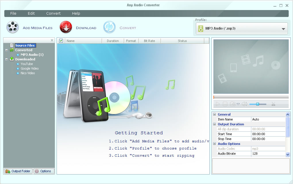Audio  on Convert Youtube Video To Mp3   Free Youtube Video To Mp3 Converter