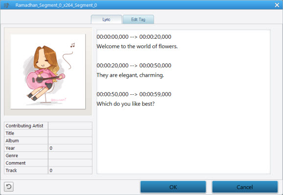 Choose Output Format