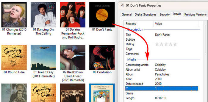 ID3 metadata preserved in downloaded Tidal track