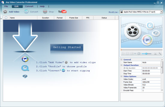 Any Video Converter Pro User Guide How To Use Any Video Converter Pro