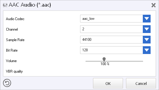 Choose Output Format