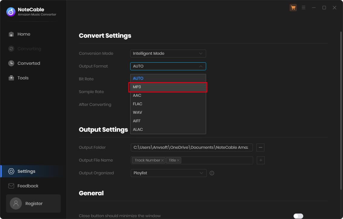 customize the output format