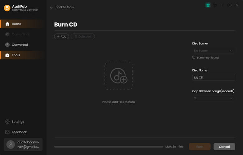 burn cd