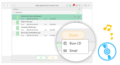 Burn Apple Music to CD