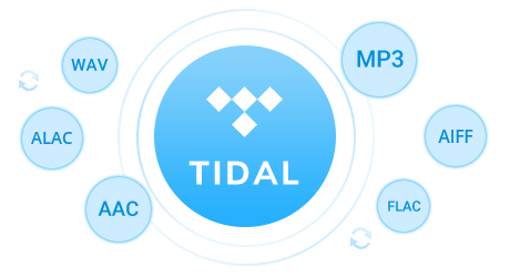 tidal music to MP3/AAC/WAV/FLAC/AIFF/ALAC 