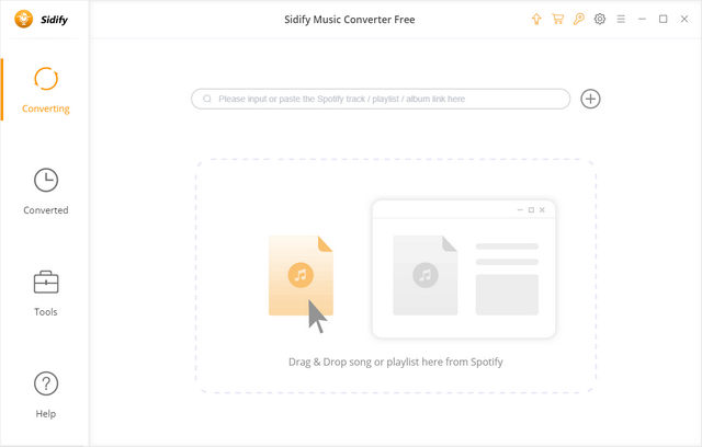 Main Interface of Sidify Music Converter Free